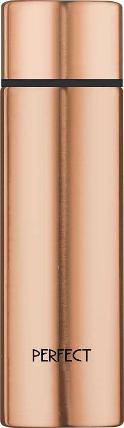 Mini 5 OZ 316 Stainless Steel Vacuum Insulated Water Bottle, Double wall Keep Cold and Hot, Leak Proof, Suitable For Women, Kids & Girls to Carry in Bag, RoseGold