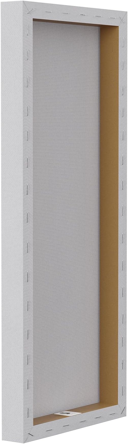 Stupell Industries Baby Narwhal Watercolor Painting Children's Nursery Aquatic Animal Canvas Wall Art, 48 x 20, Grey