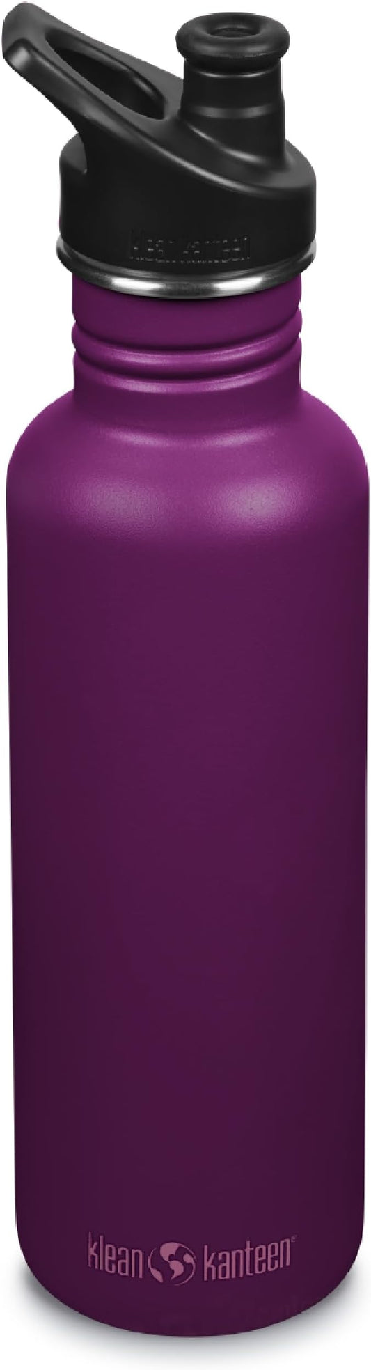Klean Kanteen Classic 27oz (w/Sport Cap) Purple Potion