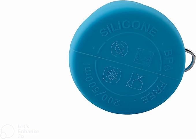 Foldable Water Bottle, 500 ml, BPA Free, Silicone Bottle for Travel, Gym, Cycling, Hiking (Purple)