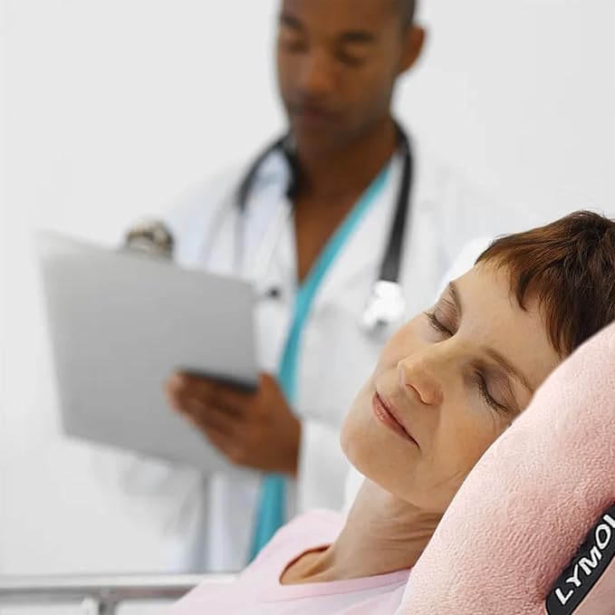 Piercing Pillow, Ear Hole Piercing Pillows, O-Shaped Side Sleeping Pillow, Ear Protector Pillow for Ear Pain, Piercing, CNH, Pain Relief Sleeping, Pressure Sore, Minky Dot(Pink)