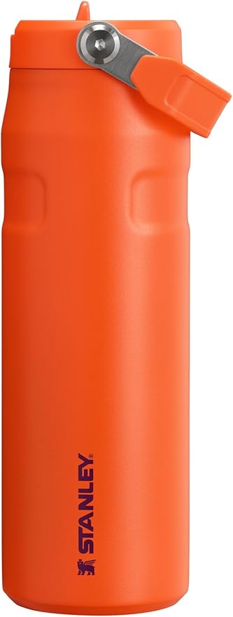 Stanley IceFlow Flip Straw 2.0 Water Bottle| Built-In Straw with Larger Opening | Lightweight & Leak-Resistant | Insulated Stainless Steel | BPA-Free