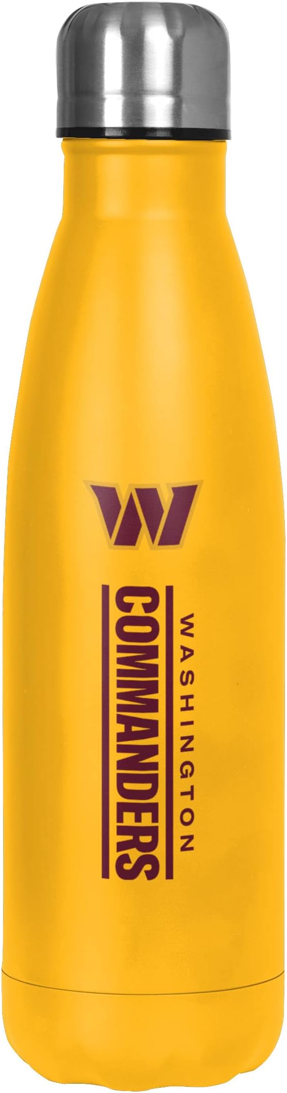FOCO NFL unisex-adult NFL Team Logo Wordmark Chill Water Bottle