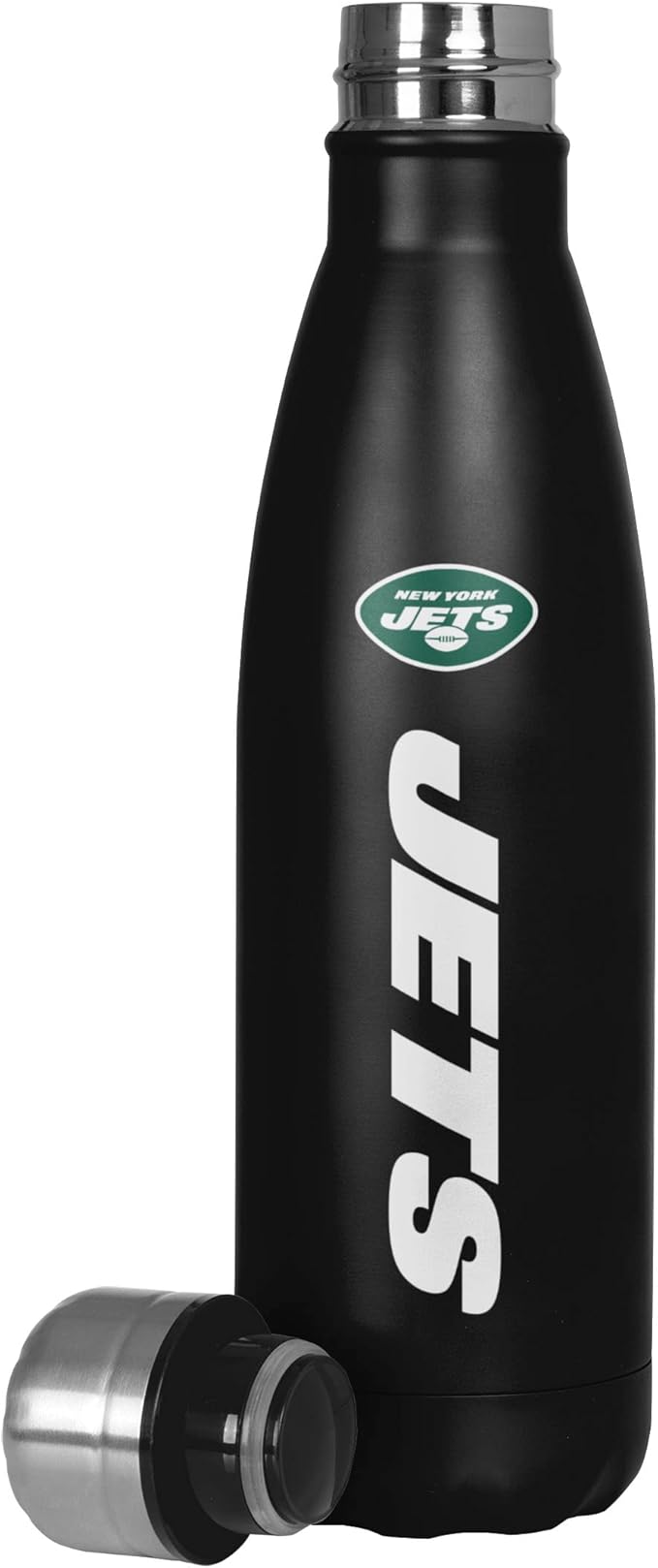 FOCO NFL unisex-adult NFL Team Logo Wordmark Chill Water Bottle