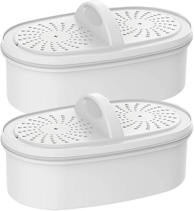 Replacement Filters for All Waterdrop® Pitcher Filtration System, Fits Waterdrop® WD-PF-01A Plus, WD-PT-05, WD-PT-04, WD-PT-61B, Last Up to 3 Months or 200 Gallons (Pack of 2)