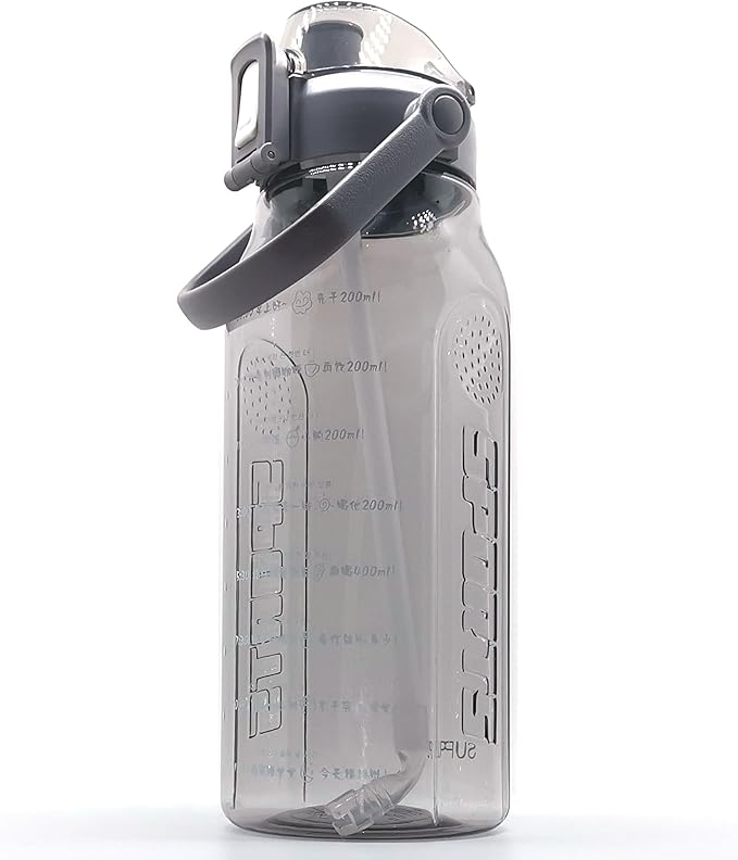 Big Water Jug,Travel,Tritan,Circle,2L capacity,Eye-catching design - Stay Hydrated All Day Long!