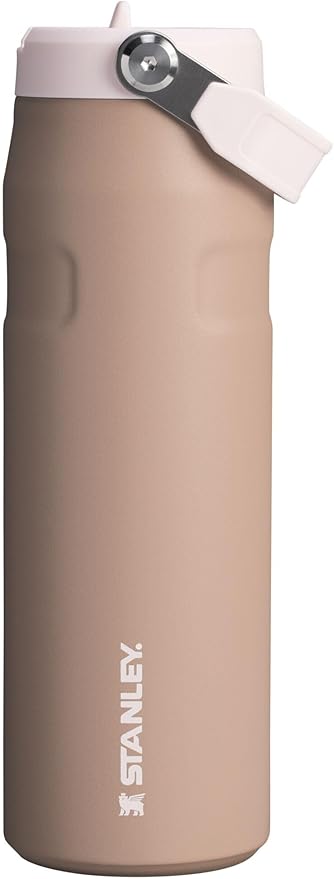 Stanley IceFlow Flip Straw 2.0 Water Bottle| Built-In Straw with Larger Opening | Lightweight & Leak-Resistant | Insulated Stainless Steel | BPA-Free