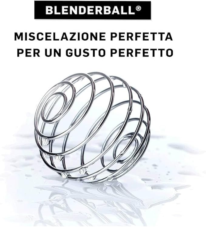 BlenderBottle Classic Shaker Bottle Perfect for Protein Shakes and Pre Workout, Black, 20 Ounce