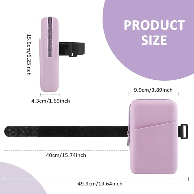 Silicone Water Bottle Pouch For Stanley Quencher Adventure 40 oz & Stanley IceFlow 20oz 30oz, Gym Accessories for Women, Stanley Cup Accessories, Water Bottle Pouch for Sports