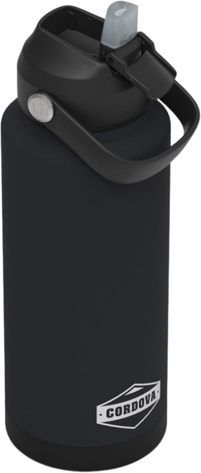 Cordova Outdoors Trailhead Class Water Bottle, Obsidian, 32 oz