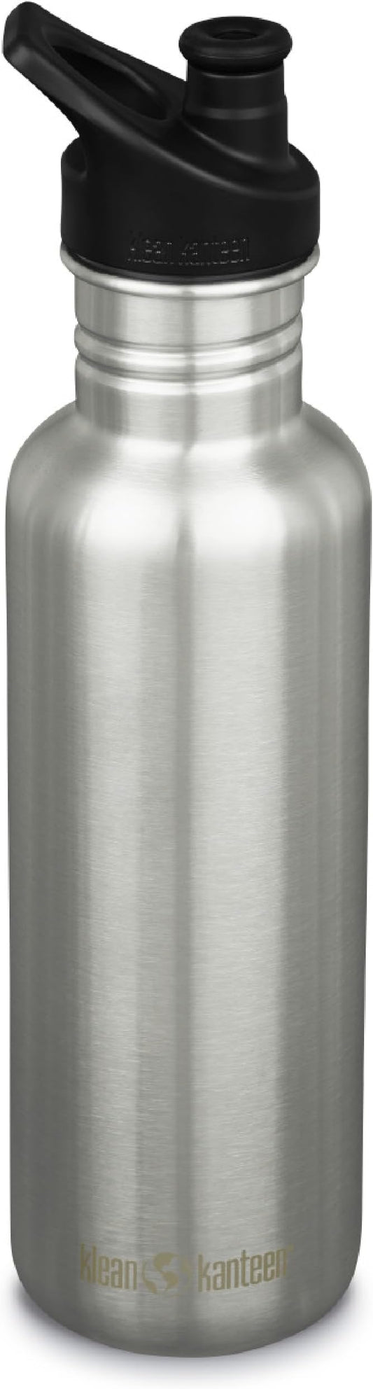 Klean Kanteen Classic 27oz (w/Sport Cap) Brushed Stainless
