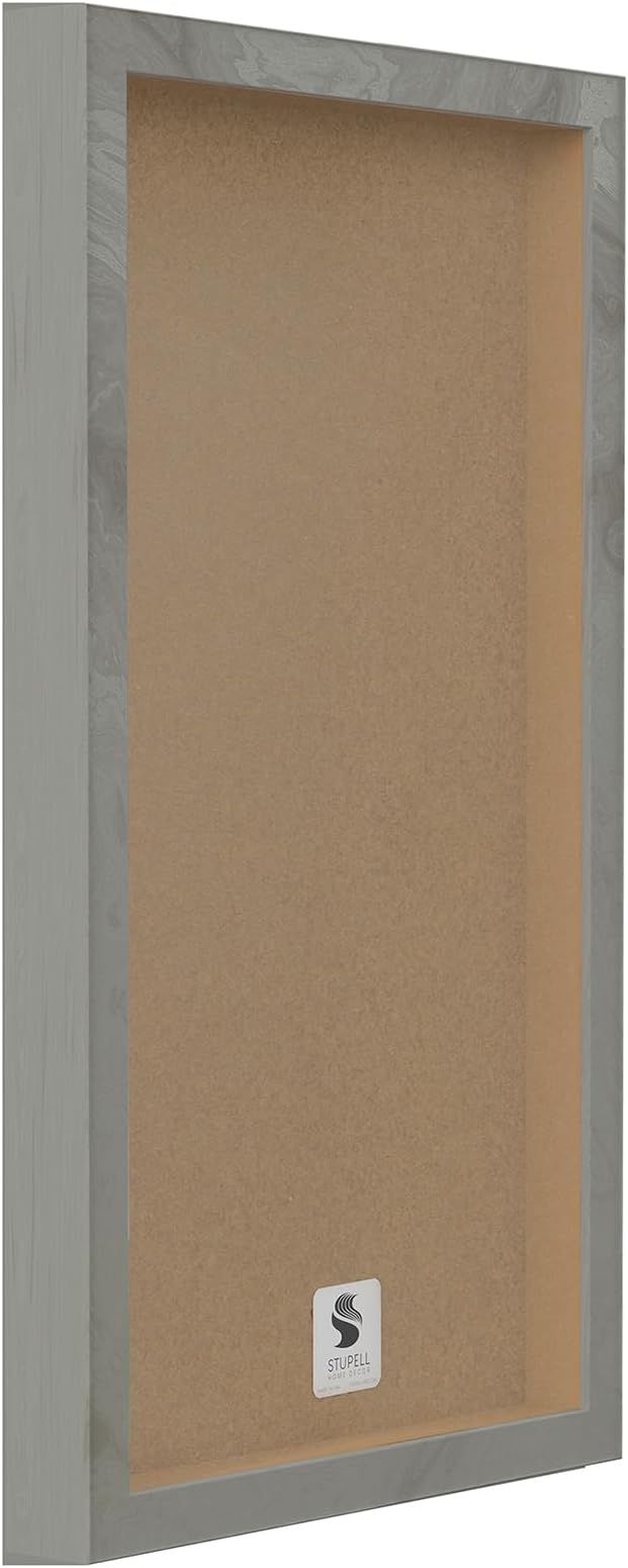 Stupell Industries Come Gather in The Kitchen Sign Family Charm, Designed by Daphne Polselli Gray Framed Wall Art, 10 x 24, Off- White