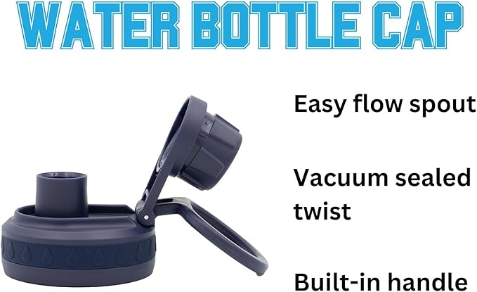 Penn State Water Bottle - Navy Double Walled Stainless Steel 24 oz Keeps Drinks Cold or Hot