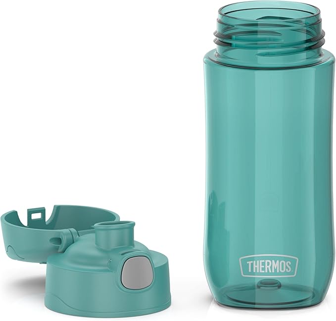 THERMOS FUNTAINER 16 Ounce Plastic Hydration Bottle with Spout, Aqua