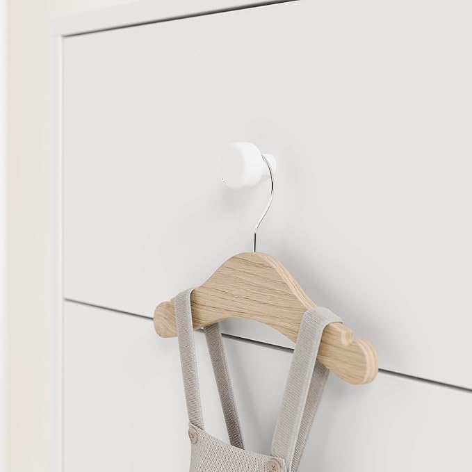 Storkcraft California 6-Drawer Double Dresser (White) - GREENGUARD Gold Certified, Interlocking Drawer System, Dresser Drawer Organizer for Kids Bedroom