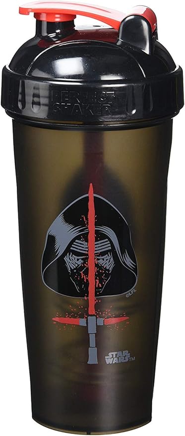 Performan PerfectShaker Kylo Ren Shaker Bottle With Actionrod Mixing Technology