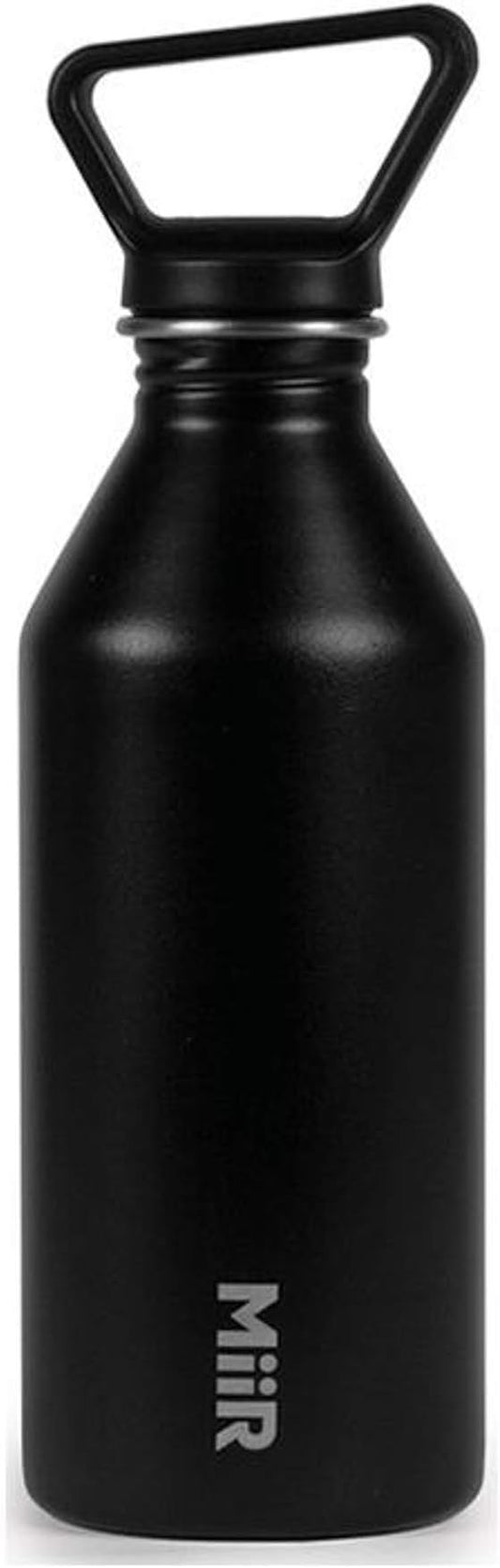 MiiR, Single Wall Narrow Mouth Bottle, Black, 20 Oz