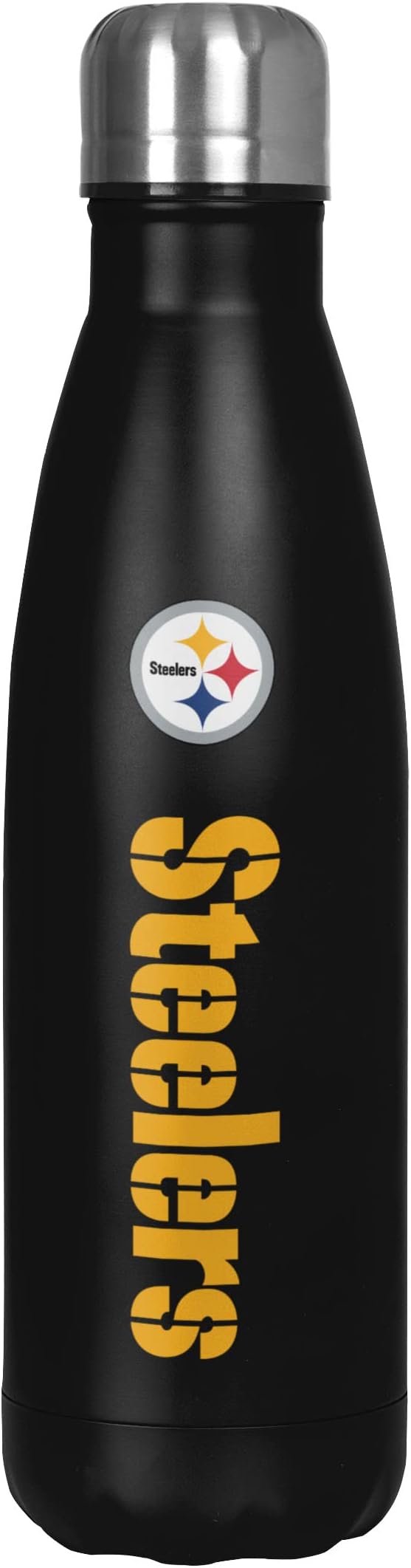 FOCO NFL unisex-adult NFL Team Logo Wordmark Chill Water Bottle