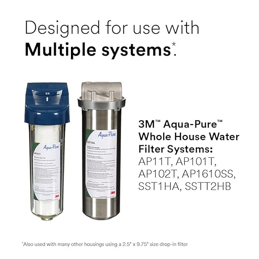 Aqua-Pure ap117 Model AP117NP 5541705 Whole House Standard Diameter Replacement Filter (Pack of 2)