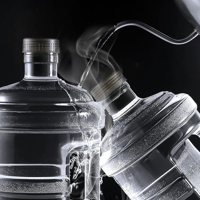 BESPORTBLE 5L Water Jug Clear Kettle Bottled Water Water Dispenser Water Gallon Water Storage Tub Wide Mouth Party Jug Spring Plastic Portable Travel