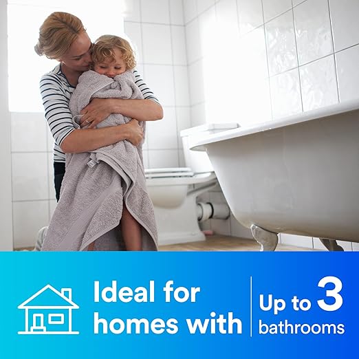 3M Aqua-Pure AP101T Whole House Transparent Water Filter Housing, Ideal for 1-2 Bath Homes, Standard 1-high Drop-in Cartridge