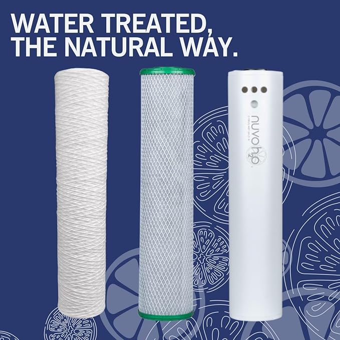 Manor Trio System Replacement Cartridges, Sediment and Chloramine Filters