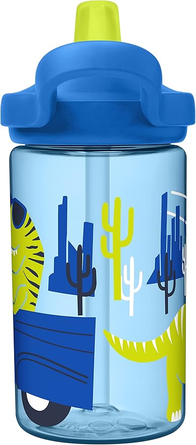 CamelBak Eddy+ 14oz Kids Water Bottle with Tritan Renew – Straw Top, Leak-Proof When Closed - Limited Edition Colors