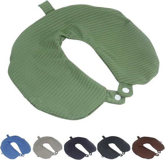 Neck Pillow Cover, Travel Neck Pillow Cover, Travel Neck Pillow Case Cover, Travel U Neck Pillow Cover, Soft and Smooth, Neck Pillow Replacement Cover (Only Pillow Covers, no Filler)