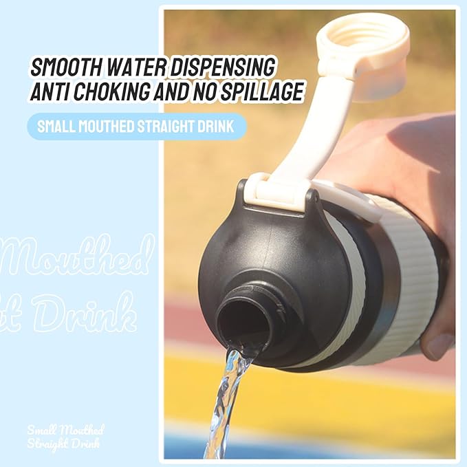 Comeon Insulated Stainless Steel Water Bottle with Lid, 24 OZ Leak Proof Vacuum Sports Water Flask for Gym, Travel, Bike, Camping