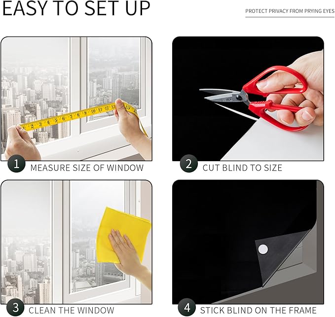 Portable Blackout Shades 100% Blackout Curtains for Bedroom Small Window Curtains No Light Kitchen Windows Insulated for Nursery for Baby Travel Curtain,Black,56" W x 63" L,1 Panel