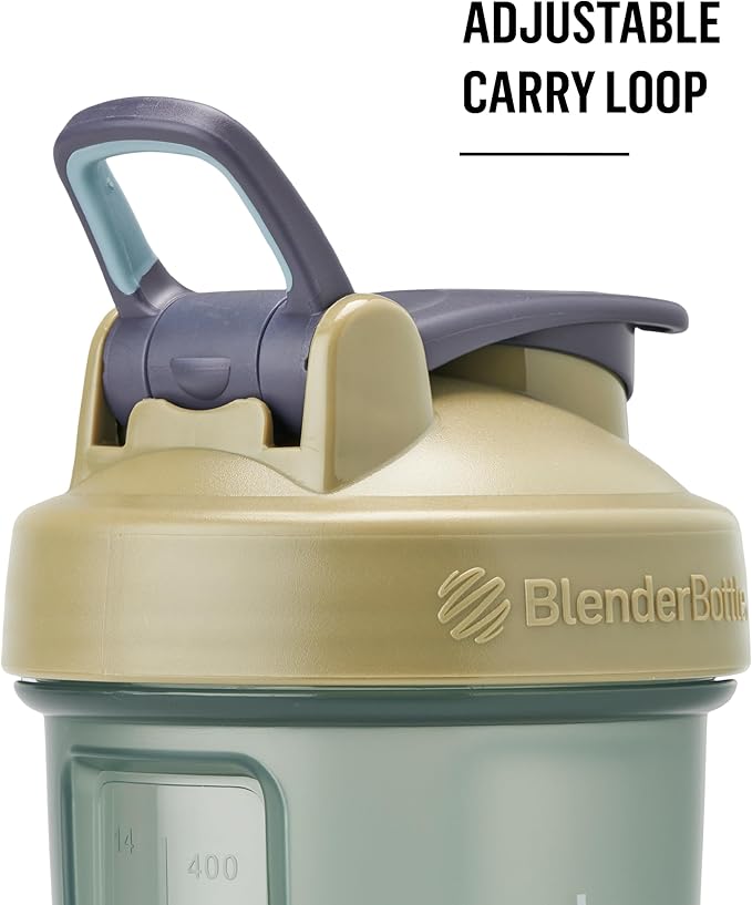 BlenderBottle Classic V2 Shaker Bottle Perfect for Protein Shakes and Pre Workout, 28oz, Full Color Tan