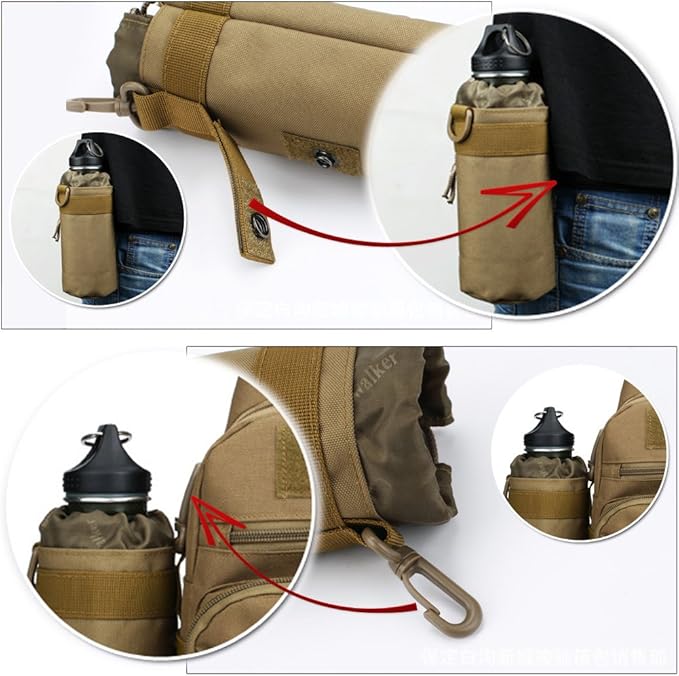 TEGOOL Water Bottle Sleeve Bag Bottle Holder Tactical Water Bottle Pouch