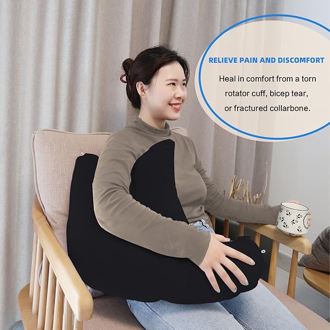 Shoulder Surgery Pillow, Ergonomic Rotator Cuff Pillow, Comfortable Post Shoulder Surgery Pillow, Adjustable Structure Provide Support, Shoulder Pain Relief