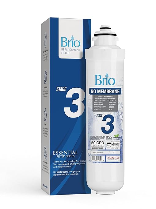Brio Water Cooler Filter Replacement - Stage-3: Reverse Osmosis Membrane - for Brio model CLPOUROSC420RO