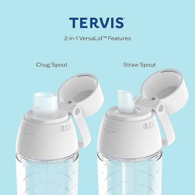 Tervis Softball - All Over Made in USA Double Walled Insulated Tumbler Travel Cup Keeps Drinks Cold & Hot, 24oz Venture Lite Water Bottle, Classic