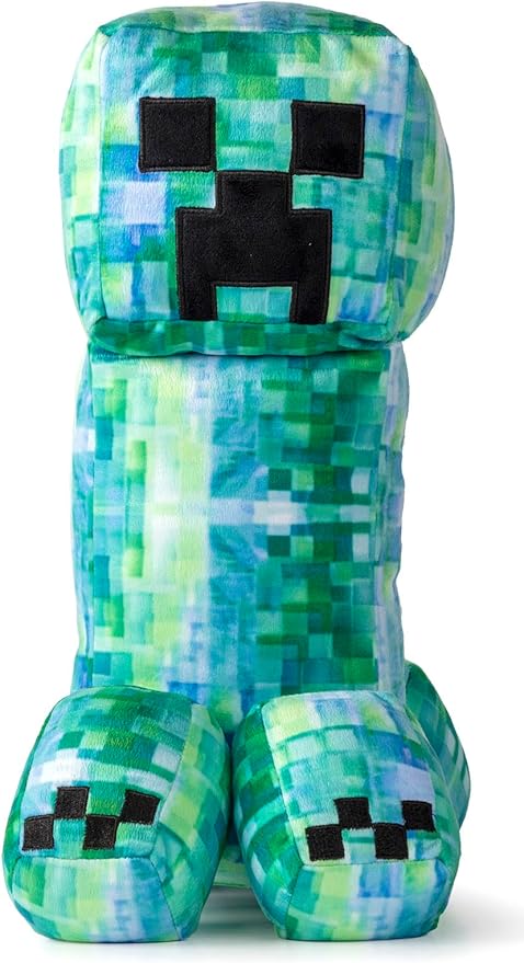 Minecraft Charged Creeper Plush Pillow Buddy - Super Soft Decor - Polyester Microfiber