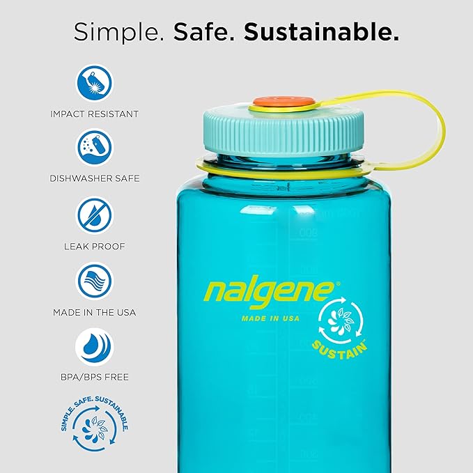 Nalgene Tritan Wide Mouth BPA-Free Water Bottle