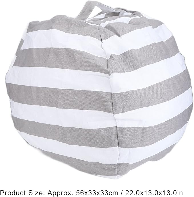 Bean Bag, Stuffed Animal Storage Bag Soft for Living Room for Travel for