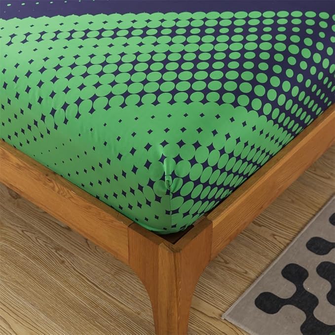 qjmiaofang Football Queen Sheet Set 4Pieces Sports Sheets for Kids Boys American Football Fitted Sheet Rugby Football Bed Sheets Sport Theme Bedding Set 1 Flat Sheet 1 Fitted Sheet 2 Pillowcases