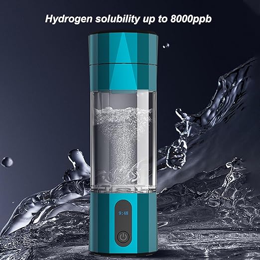 Hydrogen Water Bottle 2024, 5000-8000 PPB Quick Electrolysis, Hydrogen Water Bottle Generator for Home, Office, Travel, Daily Drinking, Gift for Love