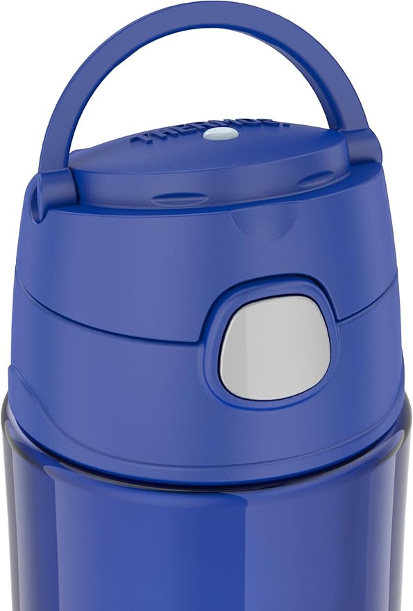 THERMOS FUNTAINER 16 Ounce Plastic Hydration Bottle with Spout, Blueberry
