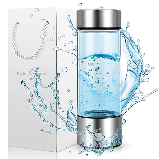 Cutting-Edge Hydrogen Water Bottle Generator. A Rechargeable Water ionizer Machine to Deliver Quick Electrolysis in Minutes. Advanced Hi-Tech for Convenient and efficient Hydrogen Water Production