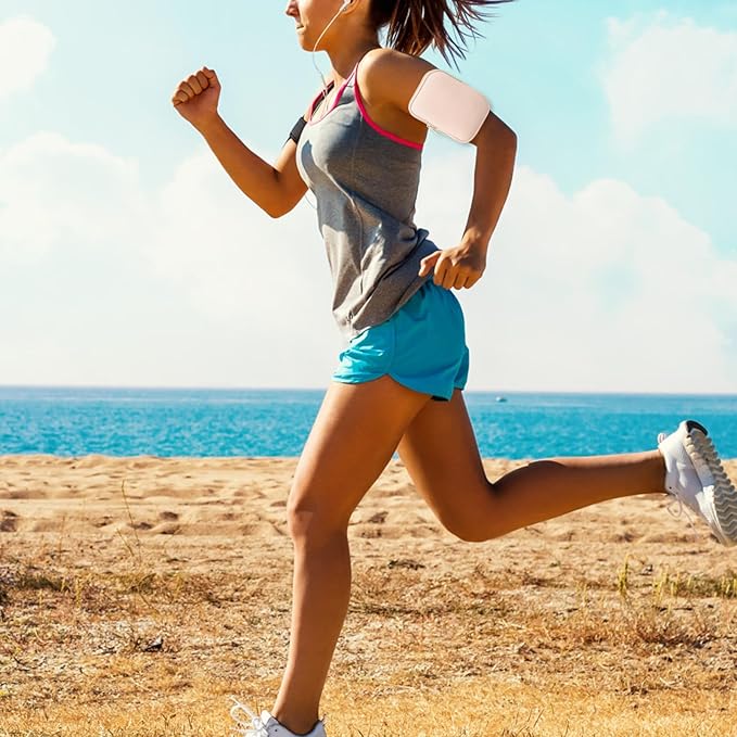 MONVIE Water Bottle Pouch Compatible with Stanley Quencher Adventure 40oz & Stanley IceFlow 20oz 30oz & Stanley Tumbler, Gym Accessories for Women, Tumbler Pouch for Cards, Keys, Earphone(Pink)