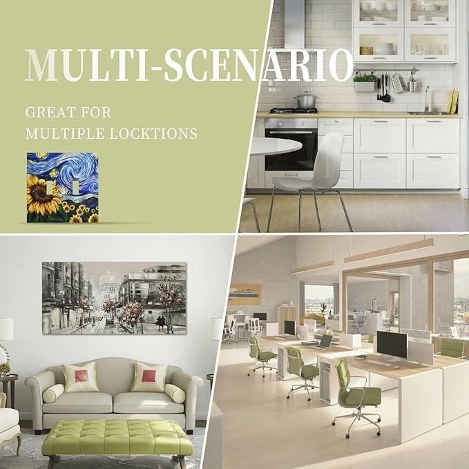 Vintage Abstract Blue Starry Sunflower Double Toggle Light Switch Covers 2 Gang Wall Plate Dual Decorative Switchplate Electrical Faceplate for Farmhouse Country Bedroom Decor