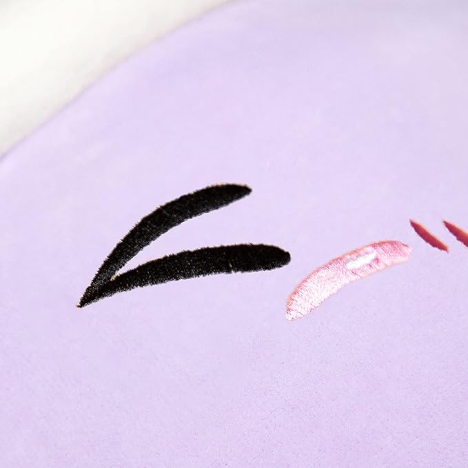 Niuniu Daddy Boba Plushies 13.7inch Purple Bubble Tea Stuffed Animals for Kids Kawaii Grape Fruit Cuddle Pillow for Toddler Huggling Pillow for Boys Gilrs