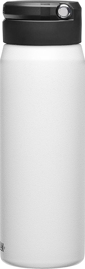 CamelBak Fit Cap Vacuum Stainless Insulated Water Bottle - 25oz, White