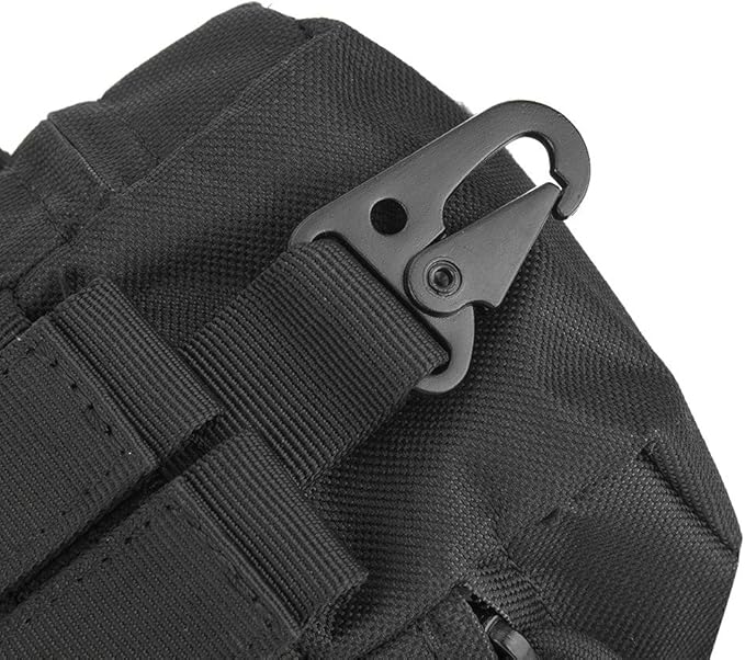 OUKENS Water Bottle Pouch, Outdoor Portable Molle Water Bottle Holder Kettle Backpack Bag Water Bottle Carrier,Travel Water Bottle Bag Water Bottle Sleeve for Camping Hiking Backpack