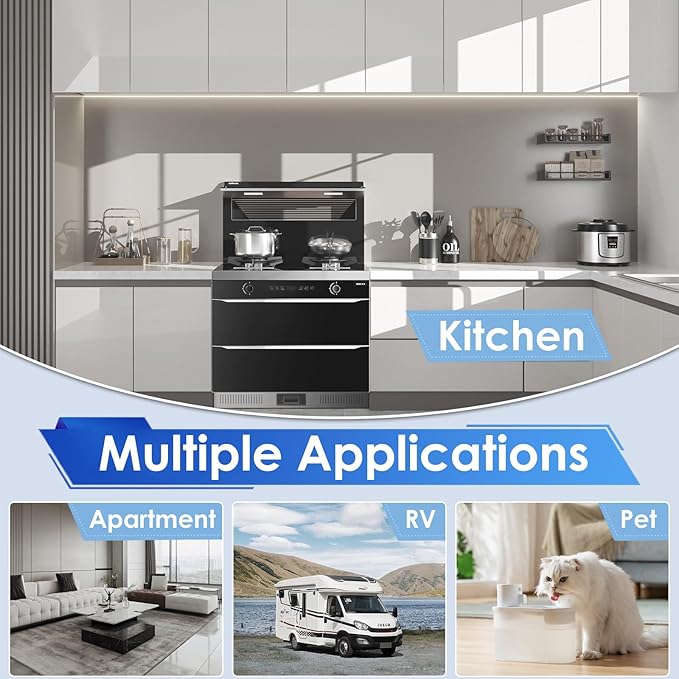 UF Replacement Filter Compatible with F9 Countertop Water Filter，18-24 Months Lifetime, F9 UF