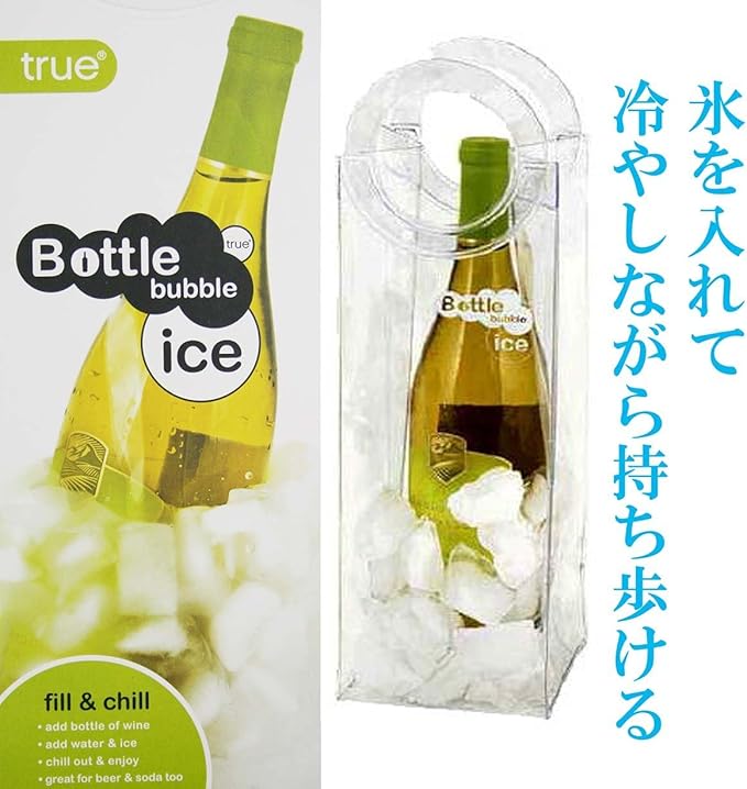 Bottle Bubble Ice Wine Tote by True