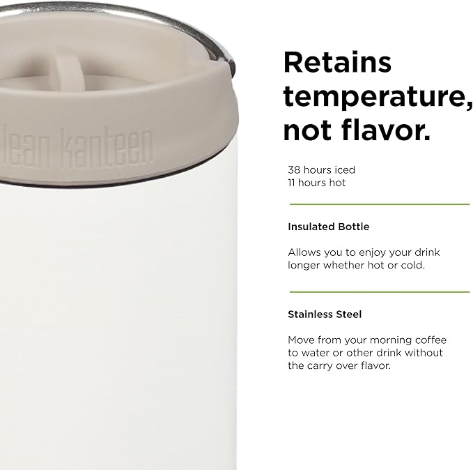 Klean Kanteen TK Wide 12 Oz Tofu